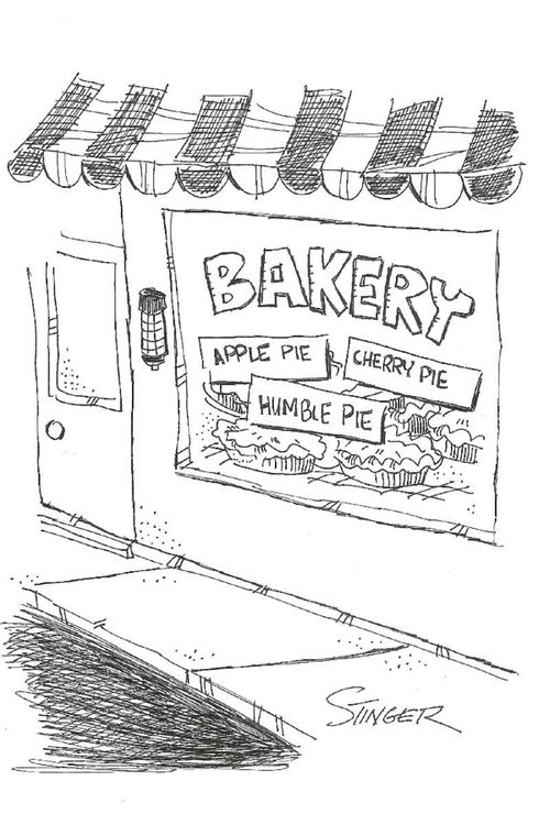Bakery: Cherry Pie, Apple Pie and Humble Pie.