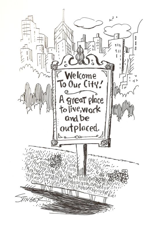 Welcome to our city - a great place to live, work and be outplaced.