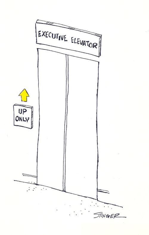 Executive Elevator: Up Only