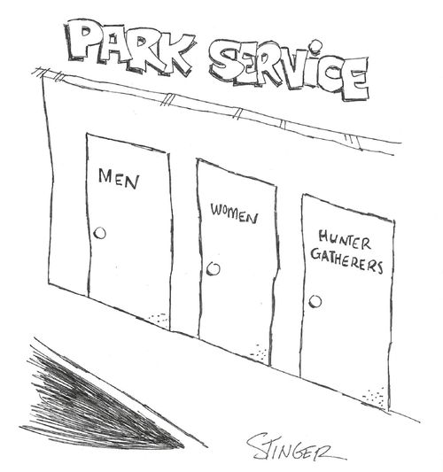 Park Service: Men/Women/Hunter Gatherers