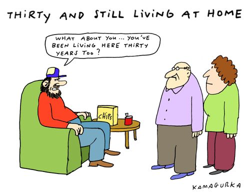 'What about you...you've been living here thirty years too?'