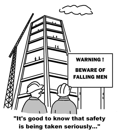 'It's good to know that safety is being taken seriously...'