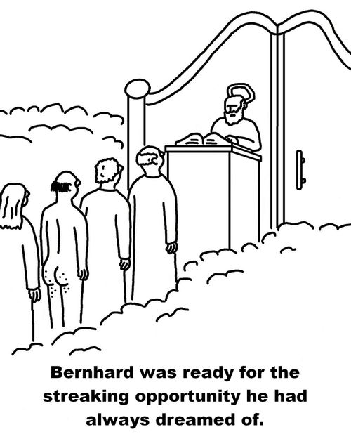 Bernhard was ready for the streaking opportunity he had always dreamed of.