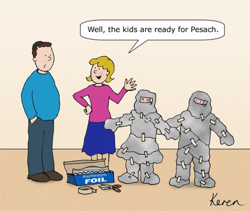 Well, the kids are ready for Pesach
