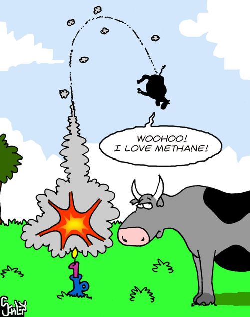 'WOOHOO! I love Methane!'