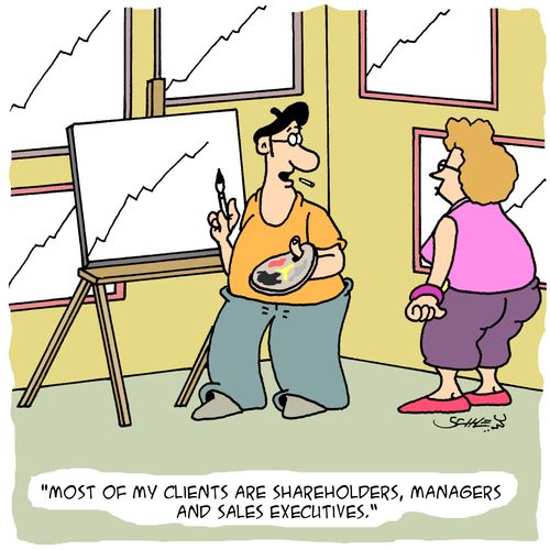'Most of my clients are shareholders, managers and sales executives.'
