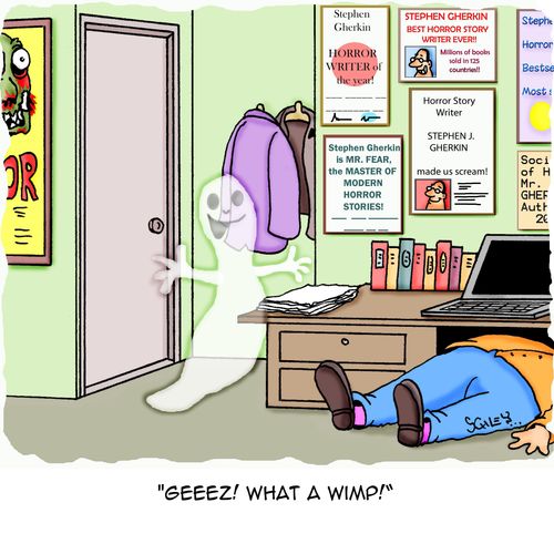 'GEEEZ! What a wimp!'