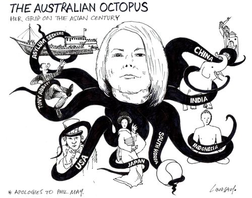The Australian octopus - Her grip on the Asian century.