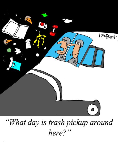 'What day is trash pickup around here?'
