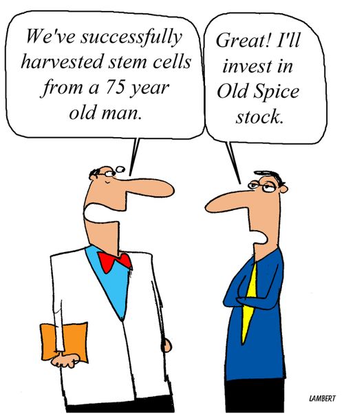 'We've successfully harvested stem cells from a 75 year old man.'