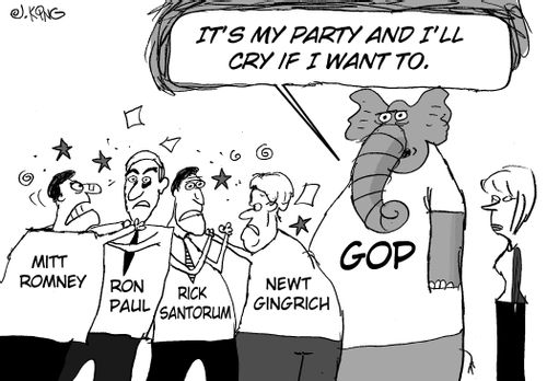'It's my party and I'll cry if I want to.'