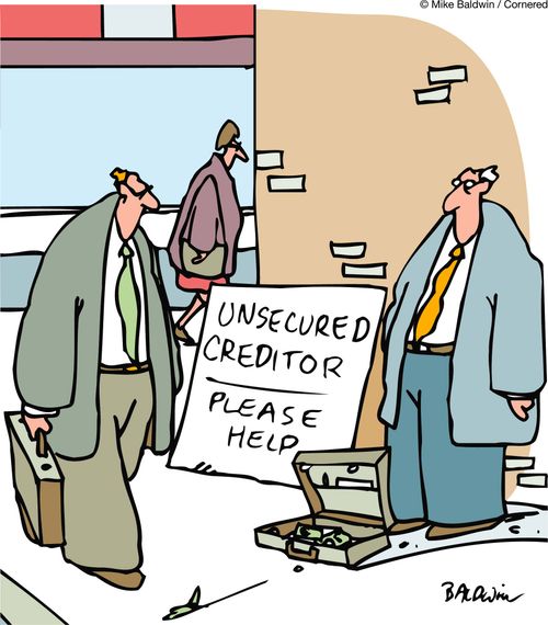 Unsecured Creditor, please help.