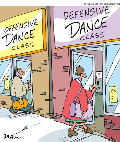 Offensive and Defensive Dance Class