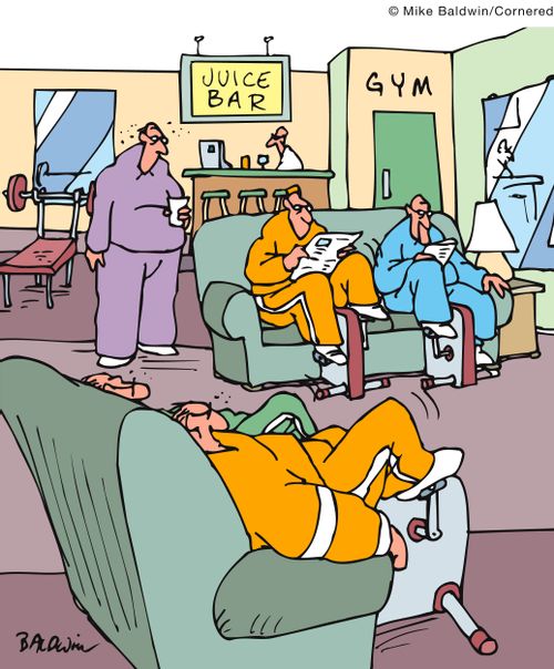 Easy chair exercise machines