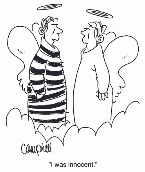 'I was innocent.'