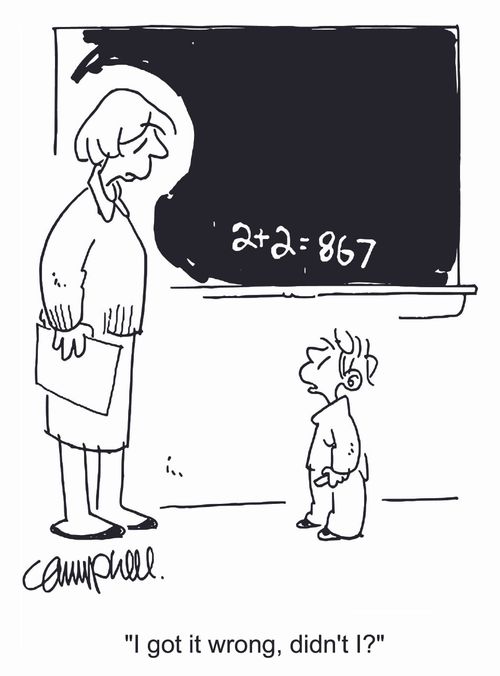 'I got it wrong, didn't I?'