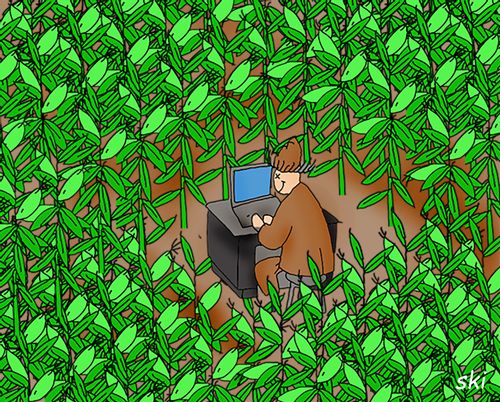 Farmer's Office Cubicle