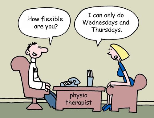 'I can only do Wednesdays and Thursdays.'