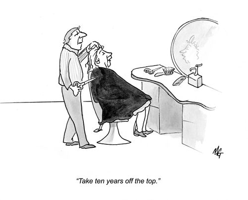 'Take ten years off the top.'