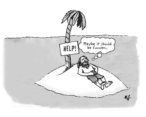 'Maybe it should be funnier...'