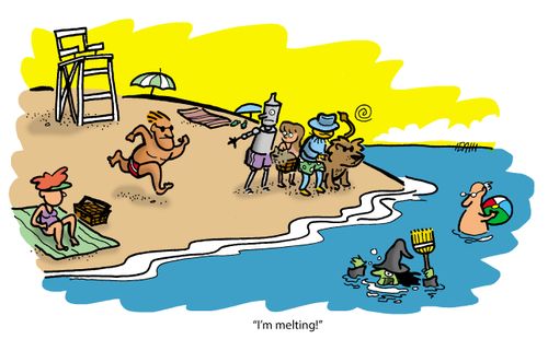 'I'm melting!'