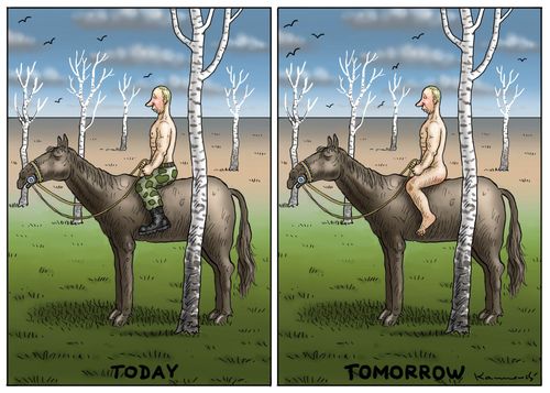 Putin of today and tomorrow.