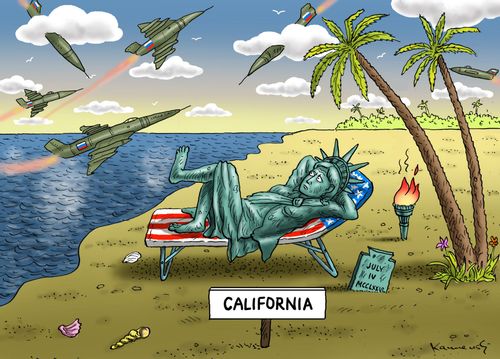 Russian bombers in California