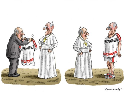 Sepp Blatter and the Pope