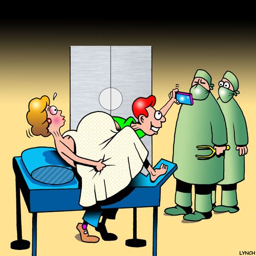 Childbirth Selfie 