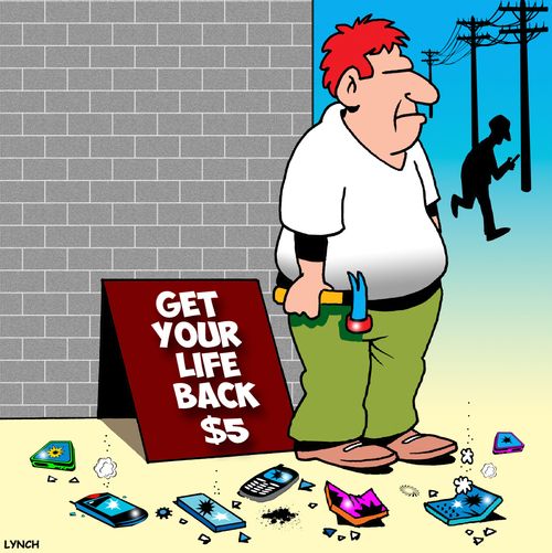 Mobile phone-free zone: Get Your Life Back!