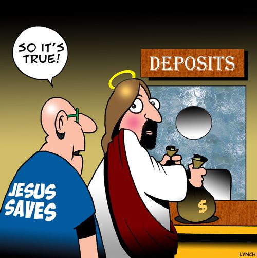 Jesus really does save.