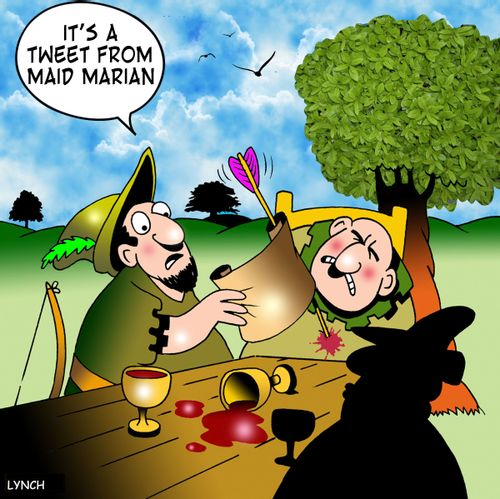 'It's a tweet from Maid Marian.'