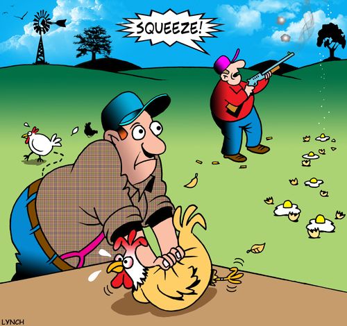 Clay pigeon shooting