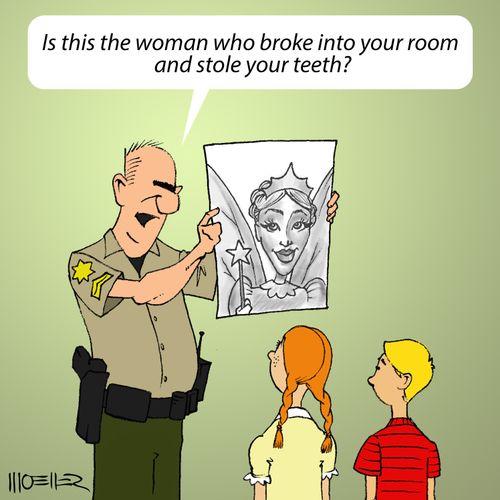 'Is this the woman who broke into your room and stole your teeth?'