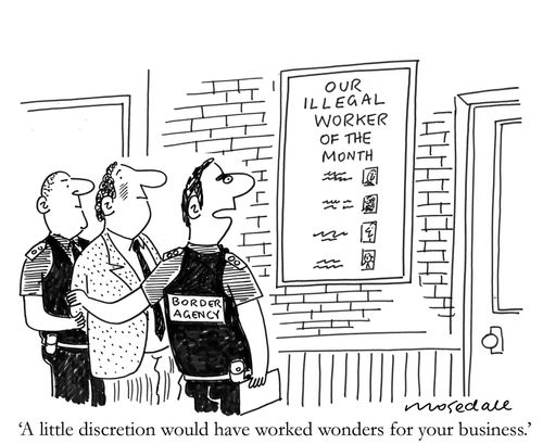 'A little discretion would have worked wonders for your business.'