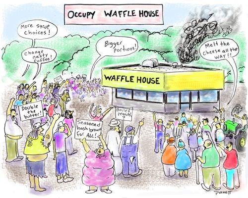 Occupy Waffle House.