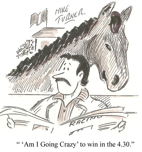 ''Am I Going Crazy' to win in the 4.30.'