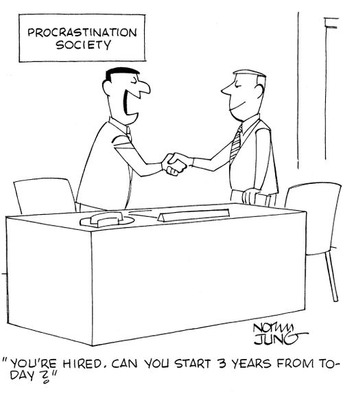 'You're hired. Can you start 3 years from today?'