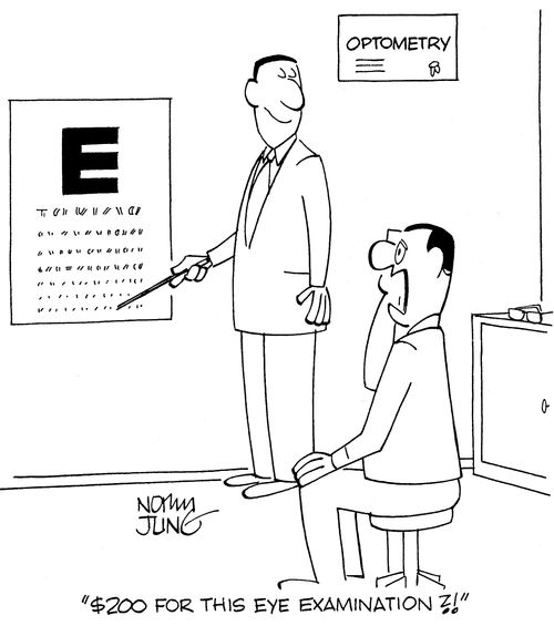 '$200 for this eye examination?!'