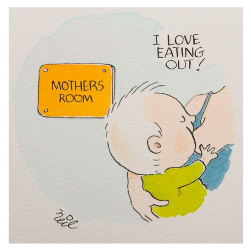 'I love eating out.'