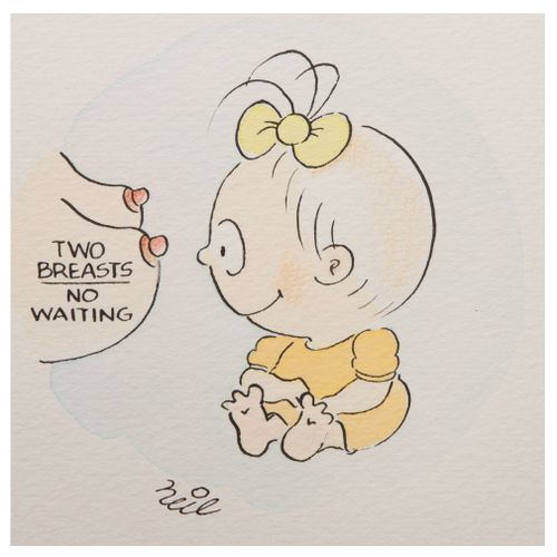 Two breasts: No waiting