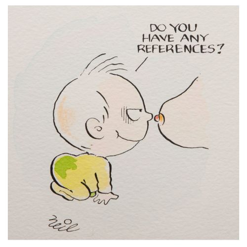 'Do you have any references?'
