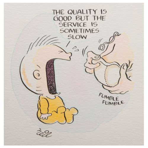 'The quality is good but the service is sometimes slow!'
