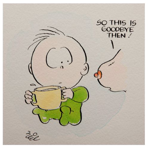 'So this is goodbye then!'