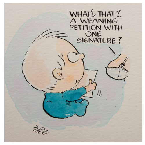 'What's that? A weaning petition with one signature?'