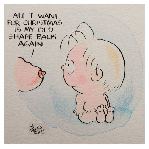 'All I want for Christmas is my old shape back again.'