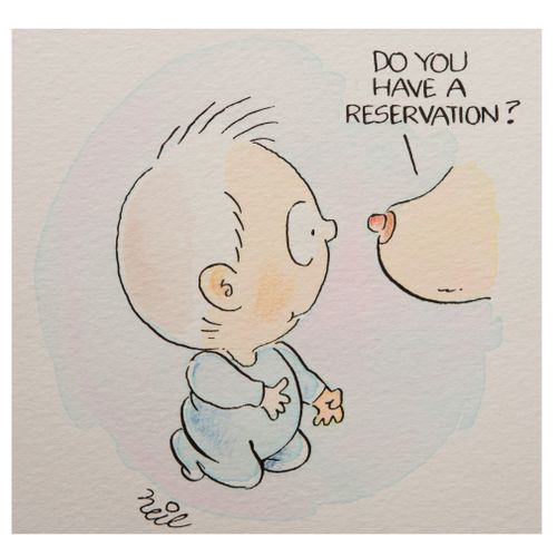 'Do you have a reservation?'