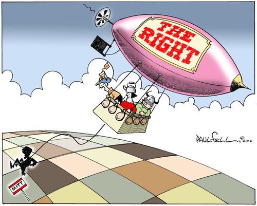 The Right snatch up Mitt Romey.