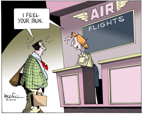 'I feel your pain.'