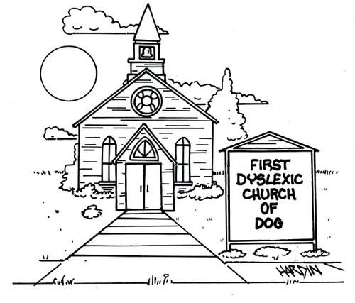 First Dyslexic Church of Dog